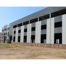 China quick build galvanized prefab steel structure construction factory building warehouse